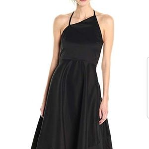 NWT Betsey Johnson Black Halter Dress